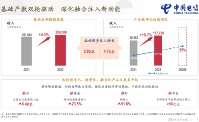 做優(yōu)基礎(chǔ)業(yè)務(wù) 做強(qiáng)產(chǎn)數(shù)業(yè)務(wù):中國電信以科技創(chuàng)新賦能數(shù)字中國